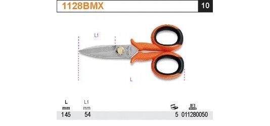 Nożyczki dla elektryków mikroząbki Beta 1128BMX