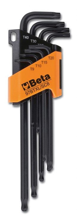 KPL.8 KLUCZY TRZPIEŃ.KĄT.TORX DŁ.T9-T40 BETA UTENSILI S.P.A
