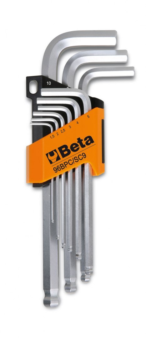 KPL.KL.TRZP.KĄT.Z.KOŃC.KUL.1,5-10MM 9SZT BETA UTENSILI S.P.A