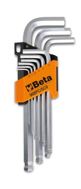 KPL.KL.TRZP.KĄT.Z.KOŃC.KUL.1,5-10MM 9SZT BETA UTENSILI S.P.A