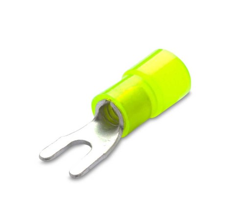 KOŃC.K.WIDEŁK.IZOL.PA ŻÓŁT.6/6(100SZT) BM S.P.A.