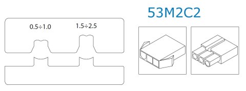 MATRYCA DO KOŃC.M620 0,5-2,5 DO 53P000 BM S.P.A.