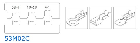 MATRYCA DO KOŃC.OTW.MOS.0,5-6 DO 53P000 BM S.P.A.