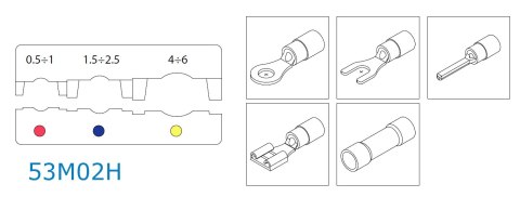 MATRYCA ZAC.DO KOŃC.IZOL.0,5-6 DO 53P000 BM S.P.A.