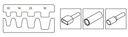 SZCZYPCE DO ZACISK.K.KABL.TULEJ.10-35MM2 BM S.P.A.