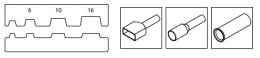 SZCZYPCE DO ZACISK.K.KABL.TULEJK.6-16MM2 BM S.P.A.