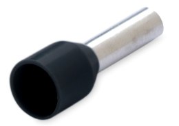 KOŃC.K.TUL.IZOL.CZARNA 25/16 (100SZT) BM S.P.A.