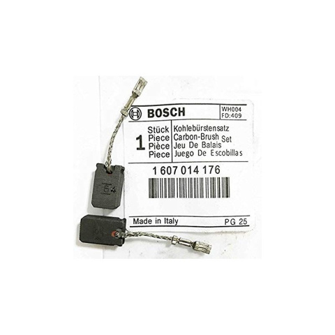 Oryginalne szczotki węglowe do szlifierek Bosch GGS GWS CE LC LCE CI, numer katalogowy: 1607014176