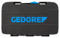 Profesjonalne narzędzia Gedore w zestawie - bitów skrętnych z uchwytem magnetycznym i adapterem 1/4.