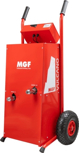 piec do wygrzewania posadzki, jastrychu i prób ciśnieniowych