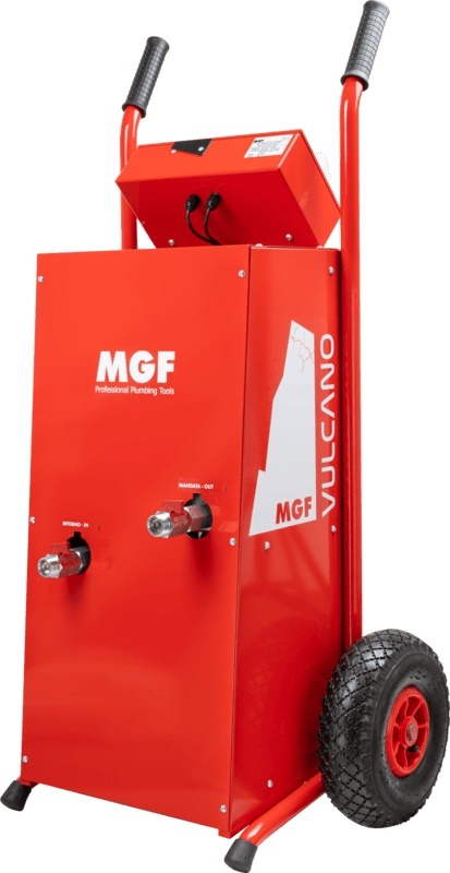 piec do wygrzewania posadzki, jastrychu i prób ciśnieniowych