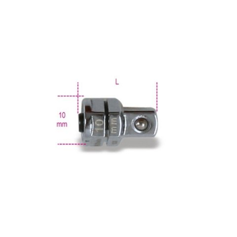 UCHWYT PRZEJŚC.BL.NAS.1/4"-KL.OCZK.10MM BETA UTENSILI S.P.A