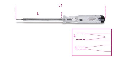 WKRĘTAK ZE WSKAŻNIKIEM NAPIĘCIA 150/220V BETA UTENSILI S.P.A