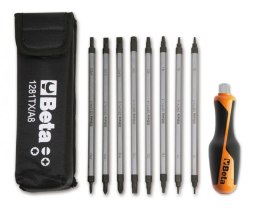 ZESTAW GROTÓW DWUSTR.8SZT+RĘKOJEŚĆ BETA UTENSILI S.P.A