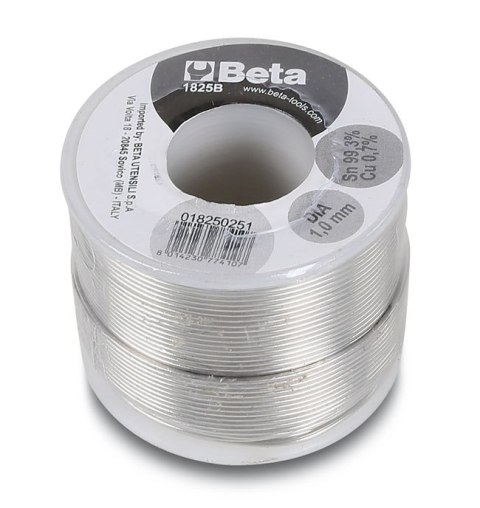 CYNA W POSTACI DRUTU Z TOPNIKIEM R.250GR BETA UTENSILI S.P.A