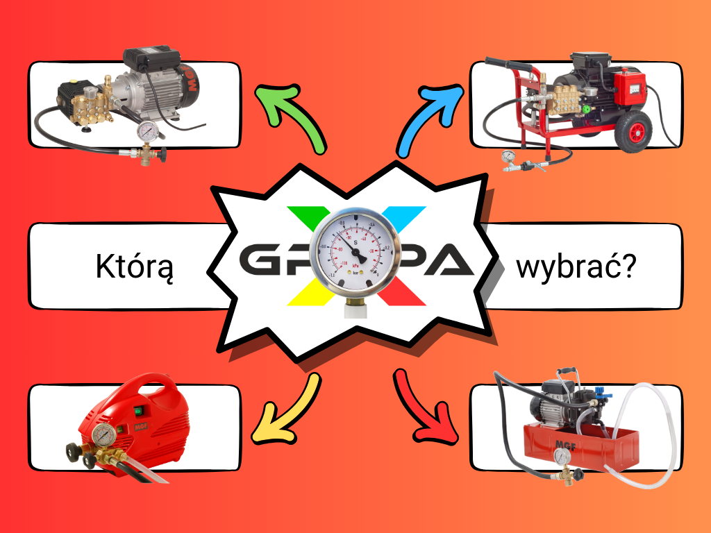 elektryczne pompy testowe