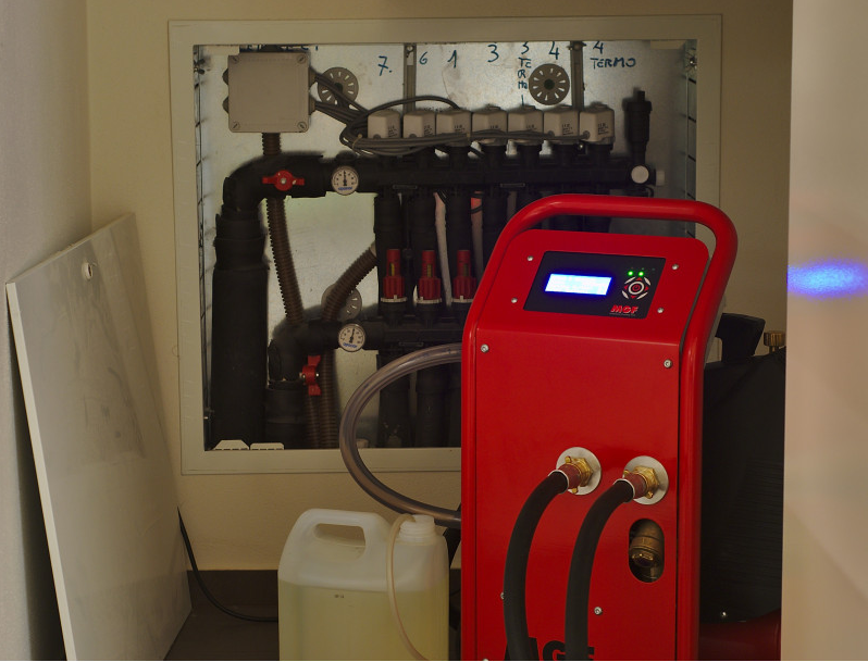 sprezarka do czyszczenia instalacji